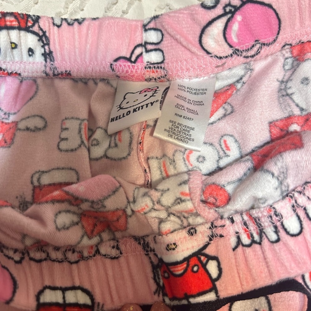 Hello Kitty Y2K Valentines Pajama pants - Picture 2 of 2